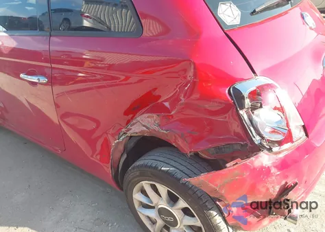 2017 Fiat 500 Pop from USA, damaged, VIN 3C3CFFKR1HT586432